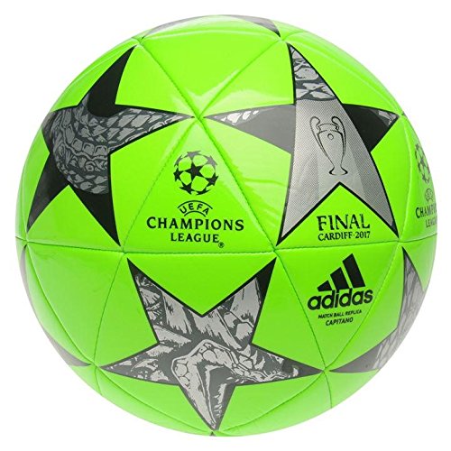 green champions league ball