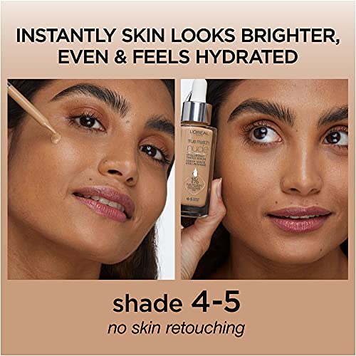L'Oreal Paris True Match Nude Hyaluronic Tinted Serum Foundation with 1