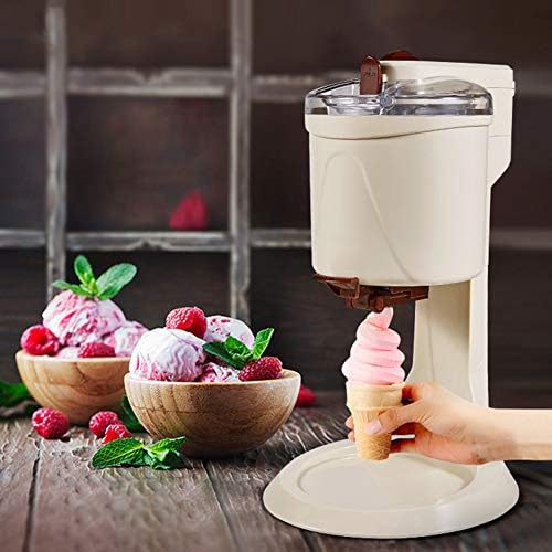 自動自家製アイスクリームメーカー ジェラート シャーベット フローズンヨーグルト用の家庭用電動アイス