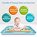 Jasonwell Tummy Time Water Mat Baby Toys 3 6 9 12 Months Old 30X24 Inches X-Large Infant Toys Inflatable Water Play Mat for Newborn Boys Girls Play Activity Center
