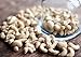 Food to Live - Organic Cashews, 4 Pounds Whole, Unsalted, Non-GMO, Kosher, Raw, Vegan, Bulk