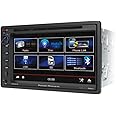 Power Acoustik PD‐651B 6.5" Double-DIN In-Dash LCD Touchscreen DVD Receiver (With Bluetooth)