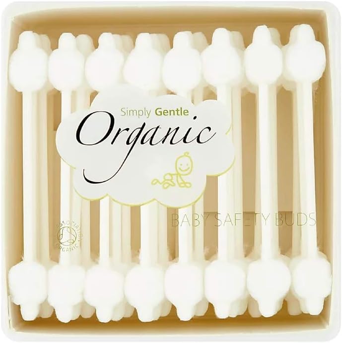 (Pack Of 10) Organic Fairtrade Cotton Safety Buds | SIMPLY GENTLE