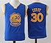 Youth Golden State Warriors Stephen Curry #30 Basketball Jersey