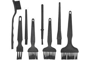 WMYCONGCONG Anti Static Brushes Computer Cleaning Keyboard Brush Kit 8 in 1 Multi-Purpose Plastic Handle Nylon Brush for Scre