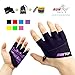 RUNTOP Workout Gloves Weight Lifting Grips with Silicon Padding Exercise Gloves Perfect for Women Men Cross Training WODS Weightlifting Bodybuilding Powerlifting Gym Fitness (Purple, M)