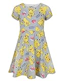 Pokemon Pikachu Girl's Short Sleeved Dress (13-14 Years)