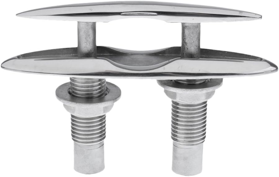 SHENGHUI 6 Inch Boat Folding Cleat Dock Deck Flip Up Flush Mount Boat