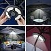 Solar Umbrella Lights Outdoor,AVEKI Patio Umbrella with Solar Lights 36 LED Super Bright Multi-Function Cordless Umbrella Pole Lights for Camping Tent Patio Garden Backyard (Black)
