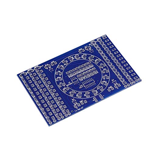 CloverUS Rotating Flashing LED Components Soldering Practice Board DIY Set Training Suit Skill Training Tool Electronic Circuit Suit - Thumbnail 4