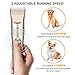 oneisall Dog Clippers/Dog Paw Trimmer with Double Blades 2 in 1 Quiet Dog Grooming Clippers/Cordless 2 Speed Small Pet Hair Trimmers for Dog's Hair Around Paws, Eyes, Ears, Face, Rump