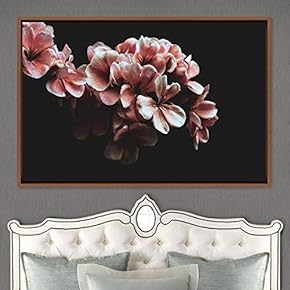 signwin Framed Canvas Wall Art Flora Snapshot Closeup...