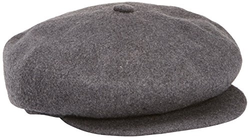 Kangol Unisex-Adults Wool Spitfire Cap, Dark Flannel, XL