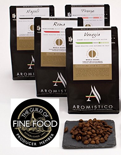 4 AROMISTICO+GOURMET+COFFEE+SELECTION+VARIETY