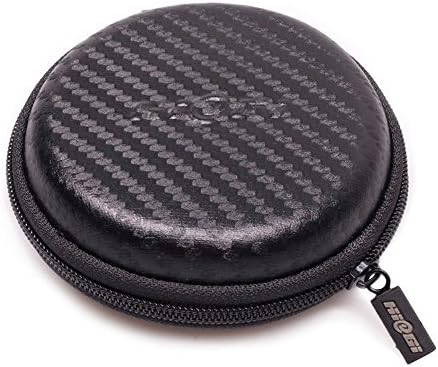 HieGi High Quality Portable Ear Cup Kits Mini Earphone Bag Headset Round Storage Box
