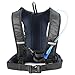 Evecase Hydration Backpack Daypack with 2 Liter Water Bladder for Cycling Hiking Climbing Running Camping and Any Other Outdoor Sport - Black