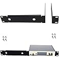Rack Mount Kit Fit for Senheiser ew G 3 G 4 (ew100 135 300 335 835 845 935 945) Singe Receiver GA 3 GA 4 Mounting on 19 Inches Standard Installation Hardware