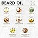 Era Organics Beard Oil: Natural, Organic, Growth, For Men. Premium USA Made Organic Beard Oil For Men Growth Formula, Extra Hydrating Sandalwood Beard Oil for Thicker, Smoother Beards and Softer Skin