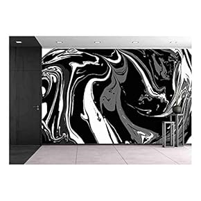 Wall26 - Abstract Liquid Ink Paint Background - Canvas Art Wall Decor - 66"x96"