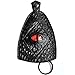 CZYY Keys Holder Case Black Faux Leather Unique 3D Dragon Eye Design with Key Chain Ring