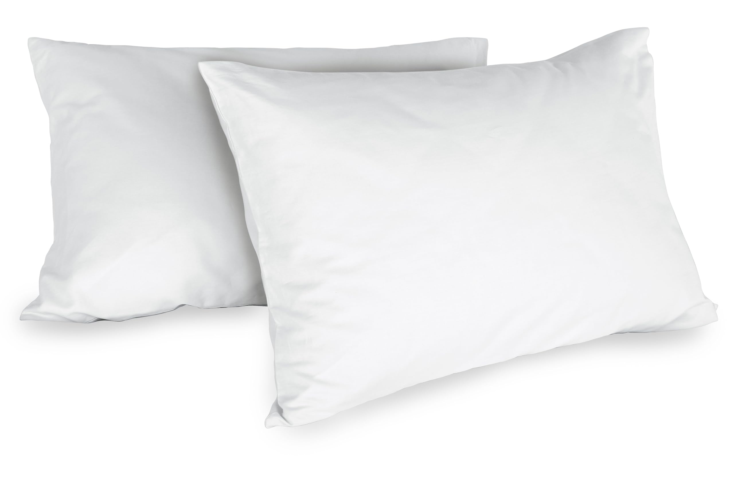 Obed pair of white pillowcases