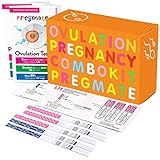 PREGMATE 10 Ovulation LH And 5 Pregnancy HCG Test Strips One Step Urine Test Strip Combo Predictor Kit Pack (10 LH + 5 HCG)