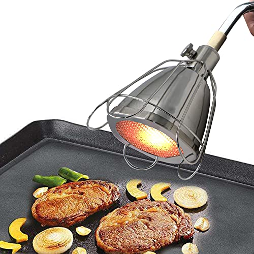Stainless Steel Culinary Torch Attachment, Pro Grade, Handheld Broiler, Perfect for Sous Vide