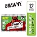 Brawny Paper Towels, 12 Count Rolls, Tear-A-Square, 128 Sheets Per Roll