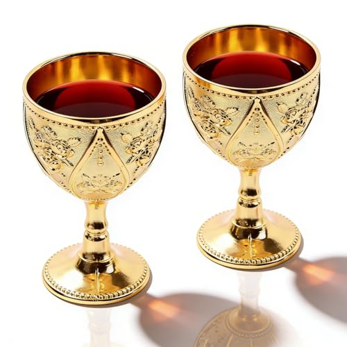 Vintage Metal Goblet