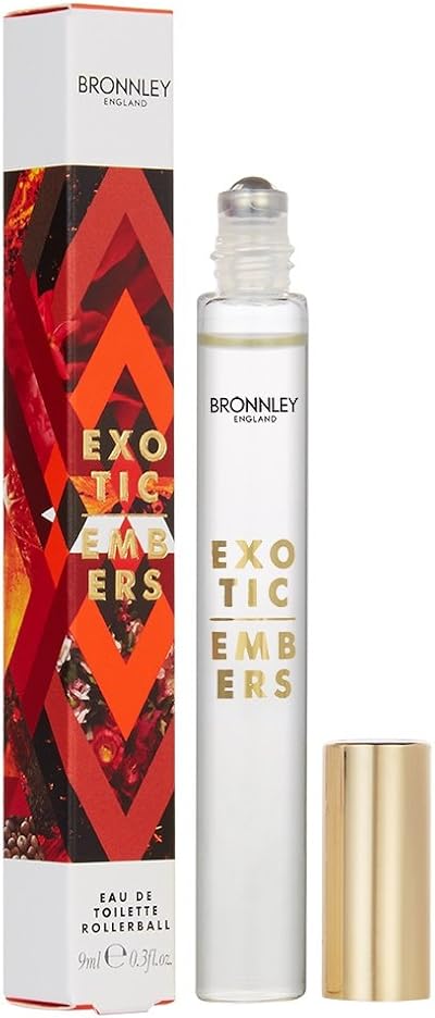 Bronnley Eclectic Elements Exotic Embers EDT Rollerball Perfume 9ml Floral Woody