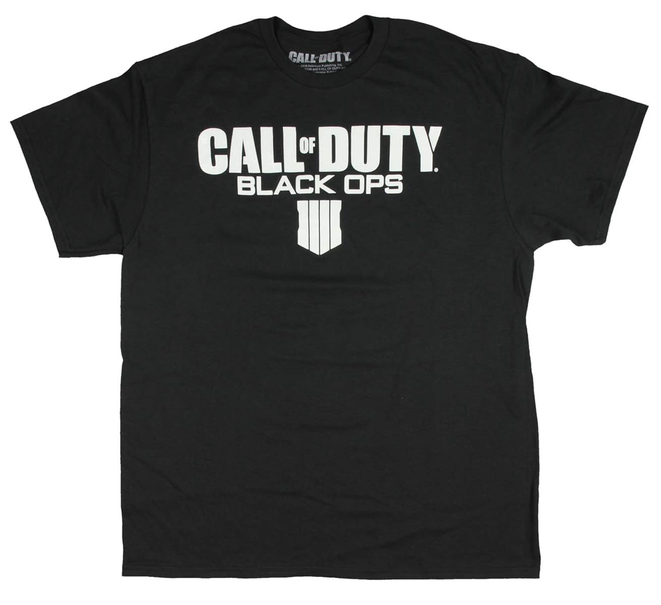 Call of Duty Black Ops 4 Shirt Men's Video Game Logo T-Shirt (Small) Call of Duty Black Ops 4 Shirt Men's Video Game Logo T-Shirt (Small) -