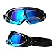 Feier Yusi Adult Professional Ski Goggles Snowmobile Snowboard Skate Snow Skiing Goggles with 100% UV400 Protection Bright lens TPC Frame Material Anti Sand Wind & UV Suitable Hiking Surfing Skiing