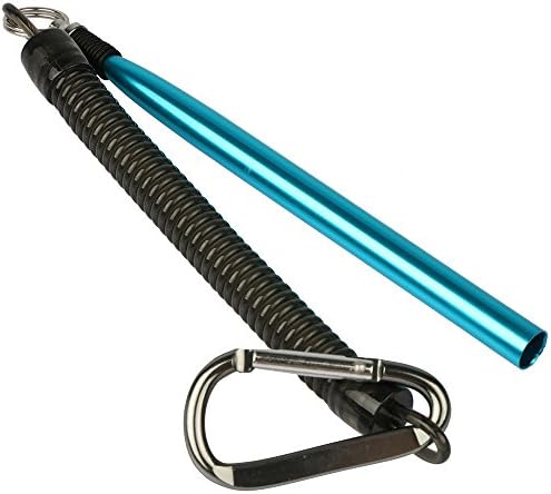 Goture wacky rig tool with anti-lost lanyard for slim stick worm Blue