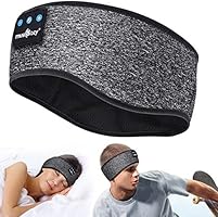 Sleep Headphones Bluetooth Sports Headband Wireless Music Headband Handfree Sleeping Headset, Perfect for Workout Travel...