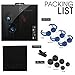 GEVO Steven Secure-fit in-Ear Headphones with Volume Control,Noise Cancelling hot Wired Earbuds, Secure Fit for iPhone and Andriod Devices - Blue
