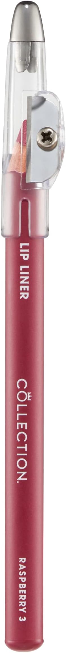 Collection Cosmetics Long Lasting Lip Liner Raspberry with Sharpener
