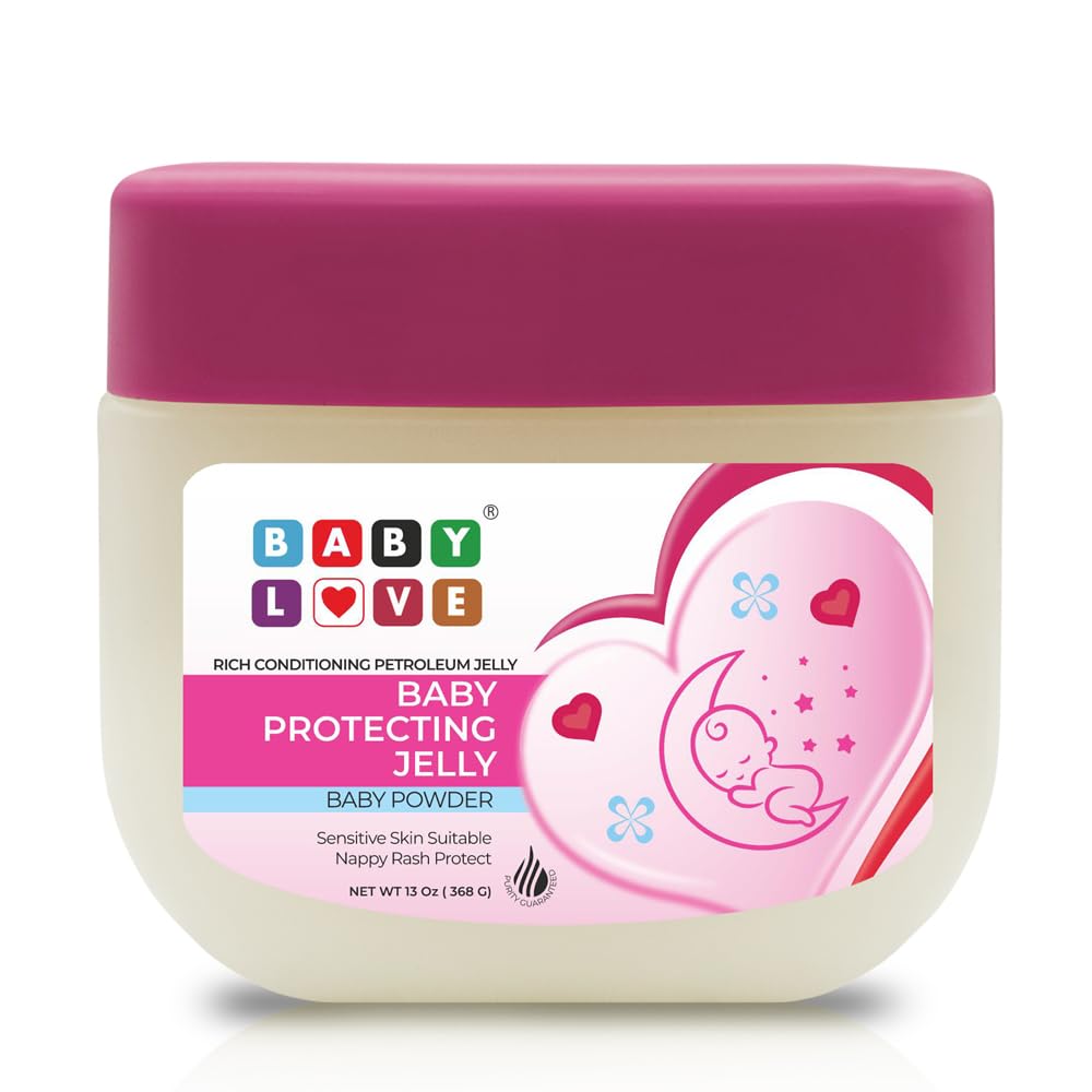BABY LOVE BABY POWDER SCENTED NURSERY PETROLEUM JELLY 368GM