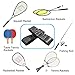 Quality Yes QY 2Pack Widened Perforated Super Absorbent Tennis Racket Overgrip Anti Slip Badminton Racket Tape Wrap Table Tennis Racket Tape, Classy Black Color