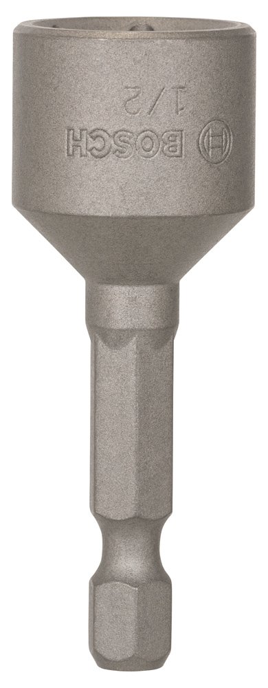 Bosch 2608551075 Socket Spanner, 0 V, Grey, 50 mm - 1/2-Inch