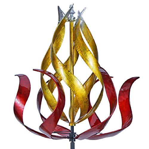 Win Wind Spinner-Way Giant 28 Inch Diameter Wind Spinner - Multicolor 3D Kinetic Garden Windspinner - Decorative Lawn Ornament Wind Mill - Unique Outdoor Lawn and Garden DÃ©cor