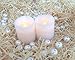 Battery Operated Candles with Timer By Festival Delights - 6 Unscented Small Flameless Candles, Dia. 1.5