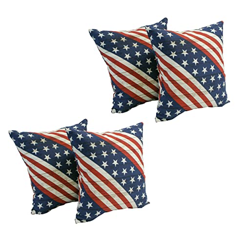 Spun Polyester 17-Inch Outdoor Throw Pillows (Set Of 4)  Co-Jo18-07-S4