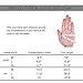 Vbiger Ski Gloves Snow Mittens Waterproof Winter Warm Cycling Gloves