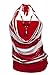 eVogues Plus size Red Glitter print Necklace accented O-ring strap top
