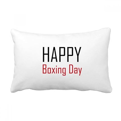 Amazon Com Diythinker Celebrate Boxing Day Blessing Throw Lumbar