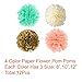 Paxcoo 35 Pcs Mint Gold Peach Party Supplies for Baby Shower Decorations