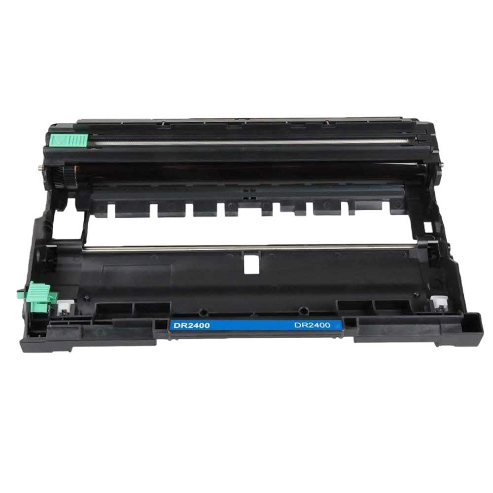 Inkjello Drum Unit For Printer, Compatibile with Brother DCP-L2510D DCP-L2530DW HL-L2310D HL-L2350DW HL-L2370DN HL-L2370DW HL-L2370DW XL HL-L2375DW MFC-L2710DW DR2400 (Black Single-Pack)