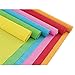 Just Artifacts Premium Crepe Paper Rolls - 8ft Length/20in Width (6pcs, Color: Fiesta)