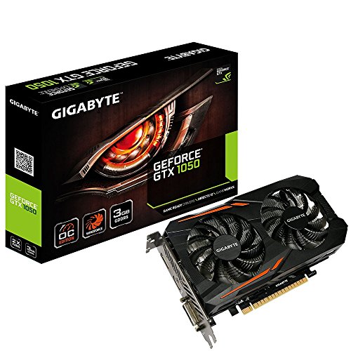 Gigabyte GeForce GTX 1050 OC 3G 3GB GDDR5/HDMI/DisplayPort’s/ PCI-Express Video Card Graphic Cards GV-N1050OC-3GD
