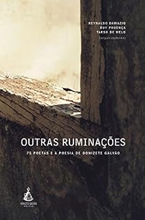 Livro Outras ruminações - 75 poetas e a poesia de Donizete Galvão